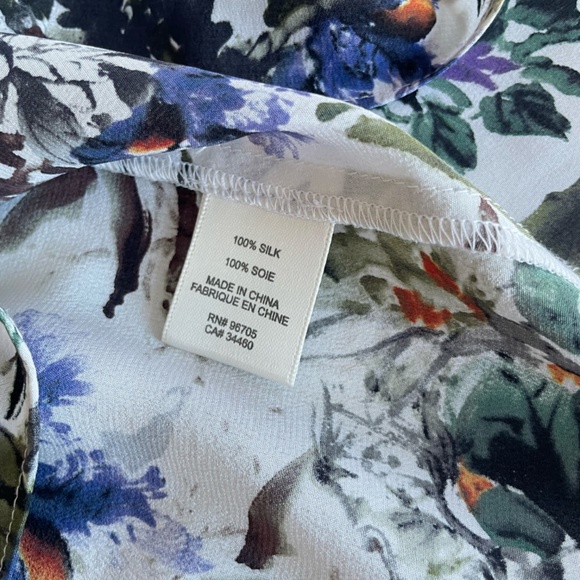 Rebecca Taylor Silk Floral Top - Picture 9 of 14